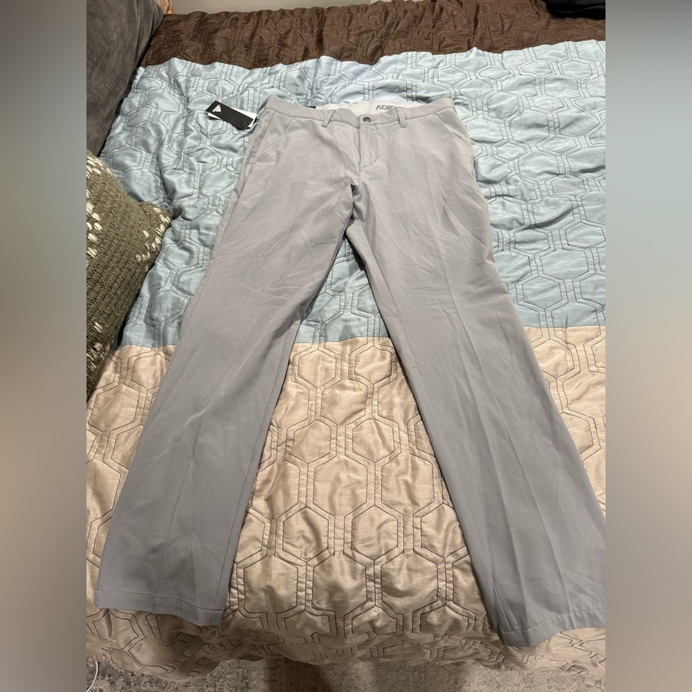 adidas Ultimate 365 Men's Tapered Golf Pants Grey 33x34 NWT